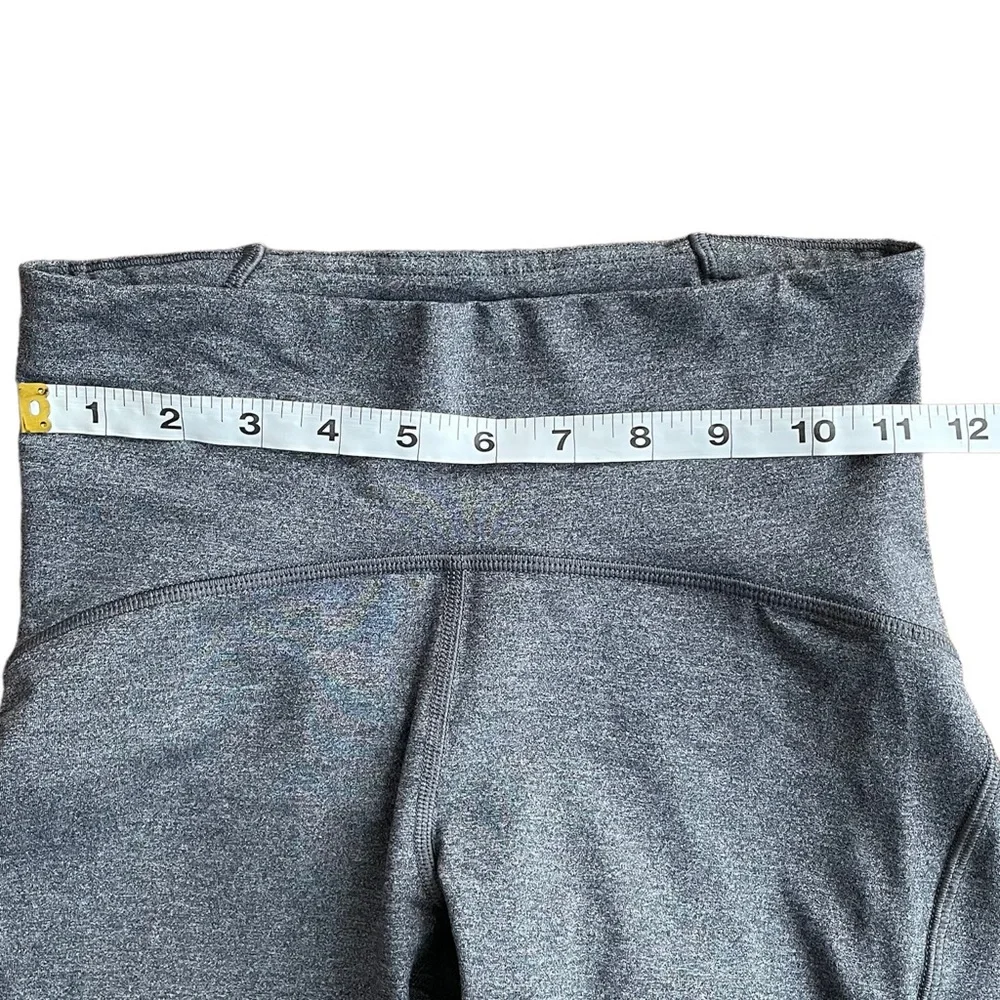 LULULEMON Train Times Crop (17" ) in
Heathered Black - Like New, Size 4_12